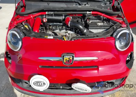 2013 Fiat 500 Abarth z USA, uszkodzony, nr VIN 3C3CFFFH7DT648878